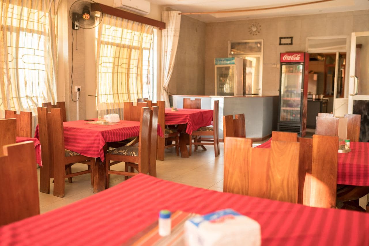 Dining hall at Mountain G Hotel